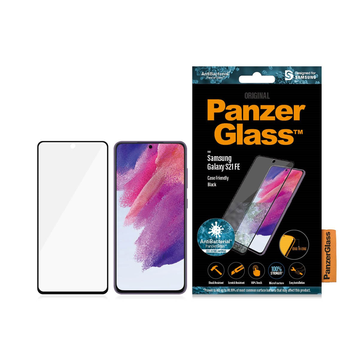 PanzerGlass® Displayschutz Samsung Galaxy S21 FE